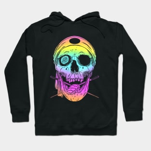 Kawaii Japanese Anime Skeleton Sushi Halloween Hoodie